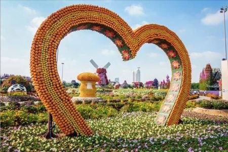 ПАРК ЦВЕТОВ MIRACLE GARDEN И ВСЕМИРНАЯ ЯРМАРКА GLOBAL VILLAGE